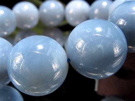 ブルーオパール コモンオパール 青蛋白石 ブレスレット