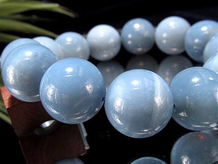 ブルーオパール コモンオパール 青蛋白石 ブレスレット