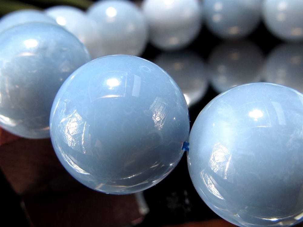 ブルーオパール コモンオパール 青蛋白石 ブレスレット