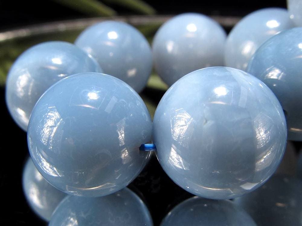 ブルーオパール コモンオパール 青蛋白石 ブレスレット