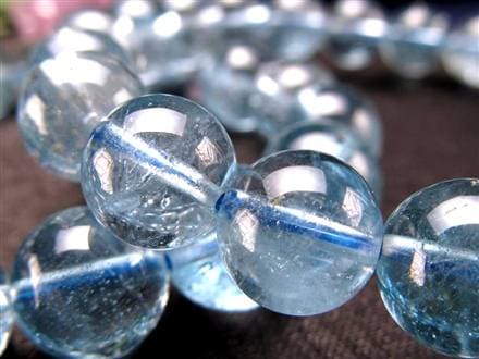 トパーズ ブレスレット ブルー 誕生石 黄玉