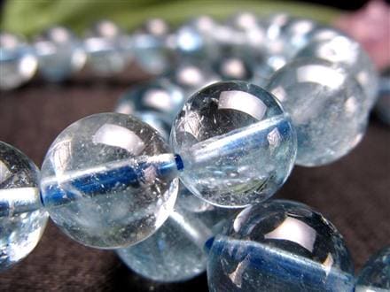 トパーズ ブレスレット ブルー 誕生石 黄玉