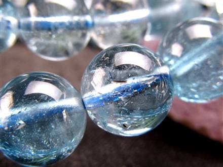 トパーズ ブレスレット ブルー 誕生石 黄玉