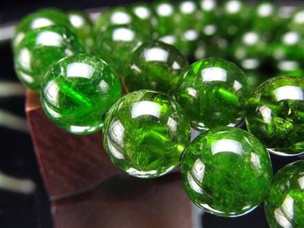 クロムダイオプサイト 緑色透輝石 ブレスレット ダイオプサイト ダイオプサイド