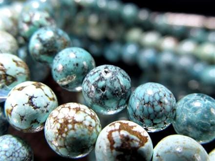 ターコイズ トルコ石 ブレスレット 誕生石 フーベイターコイズ