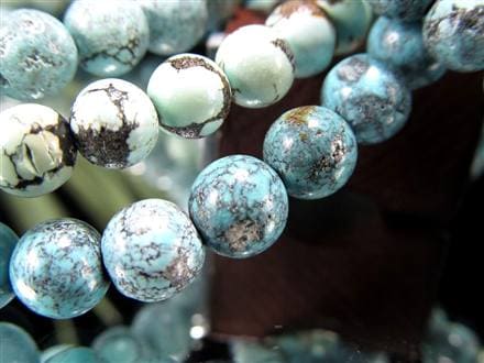 ターコイズ トルコ石 ブレスレット 誕生石 フーベイターコイズ