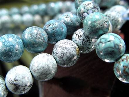 ターコイズ トルコ石 ブレスレット 誕生石 フーベイターコイズ