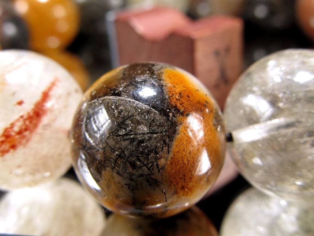 ガーデンルチルクォール 庭園針水晶 ルチルクォーツ ガーデンクォーツ ブレスレット