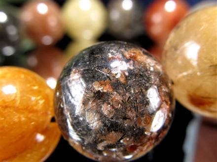 ガーデンルチルクォール 庭園針水晶 ルチルクォーツ ガーデンクォーツ ブレスレット