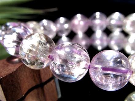 クンツァイト リチア輝石 ブレスレット スポデューメン 9月 誕生石