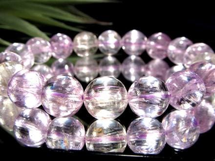 クンツァイト リチア輝石 ブレスレット スポデューメン 9月 誕生石