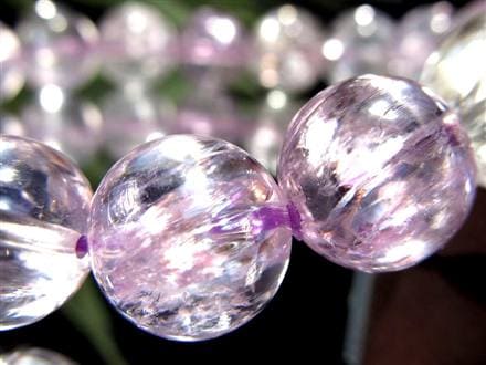 クンツァイト リチア輝石 ブレスレット スポデューメン 9月 誕生石