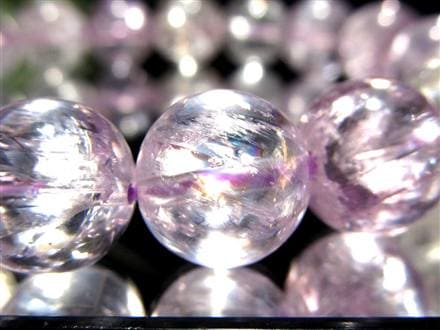 クンツァイト リチア輝石 ブレスレット スポデューメン 9月 誕生石