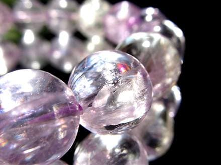 クンツァイト リチア輝石 ブレスレット スポデューメン 9月 誕生石