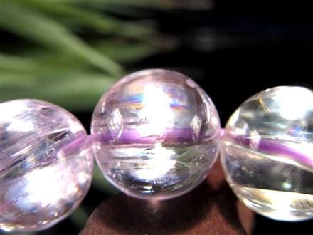 クンツァイト リチア輝石 ブレスレット スポデューメン 9月 誕生石