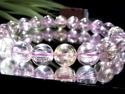 クンツァイト リチア輝石 ブレスレット スポデューメン 9月 誕生石