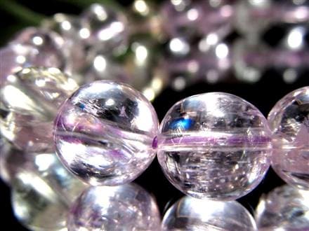 クンツァイト リチア輝石 ブレスレット スポデューメン 9月 誕生石