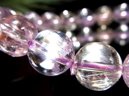 クンツァイト リチア輝石 ブレスレット スポデューメン 9月 誕生石