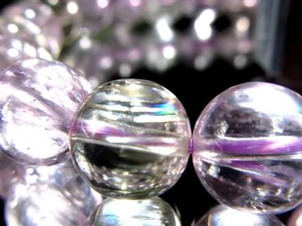 クンツァイト リチア輝石 ブレスレット スポデューメン 9月 誕生石