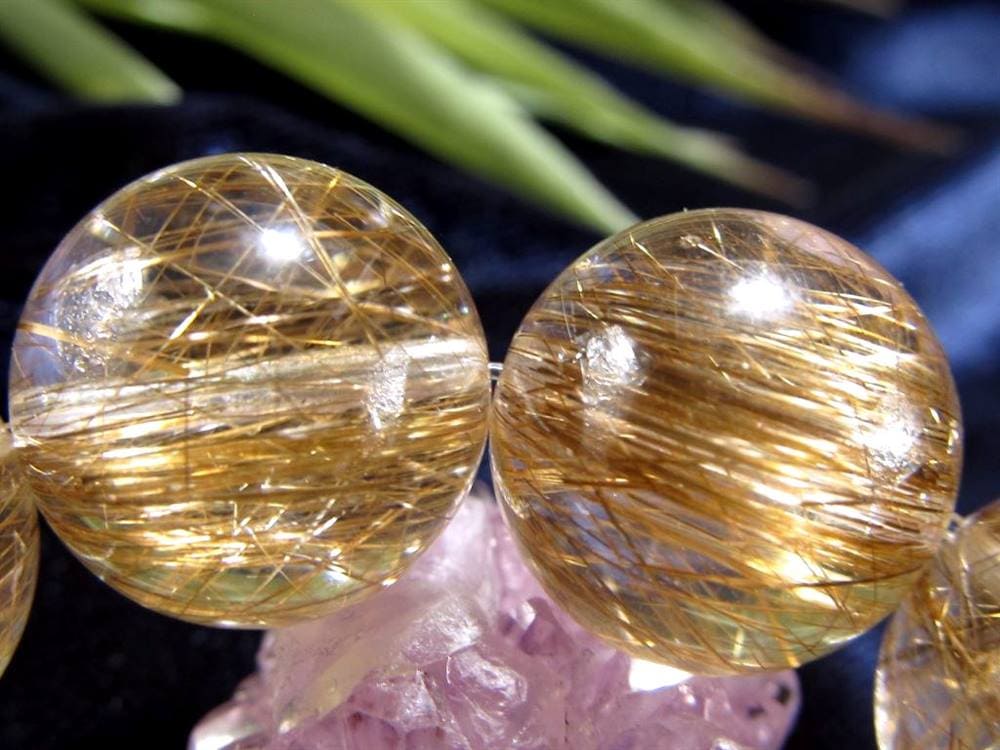 シルバールチル ルチルクォーツ ブレスレット シルバールチルクォーツ 二酸化チタン 仕事運