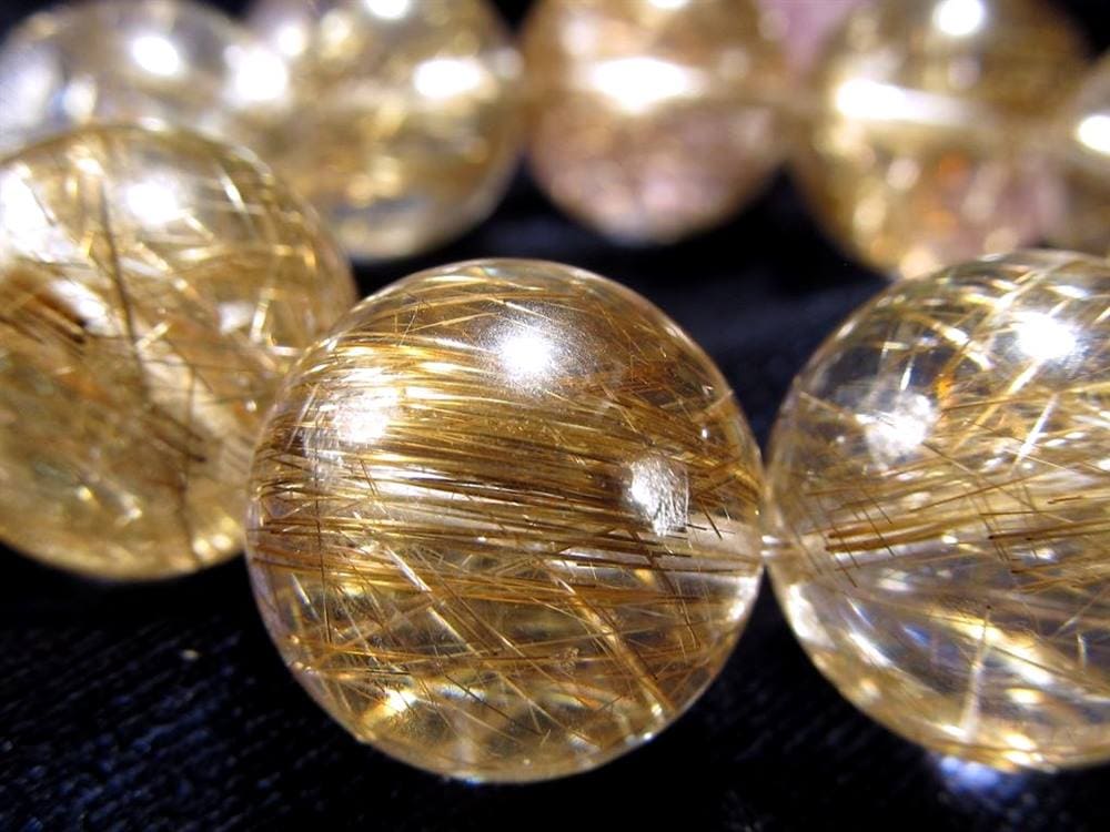 シルバールチル ルチルクォーツ ブレスレット シルバールチルクォーツ 二酸化チタン 仕事運