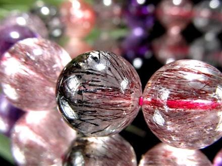 スーパーセブン ブレスレット ゲーサイト インクルージョン レピドクロサイト