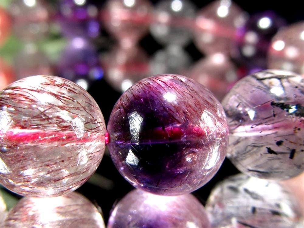 スーパーセブン ブレスレット ゲーサイト インクルージョン レピドクロサイト