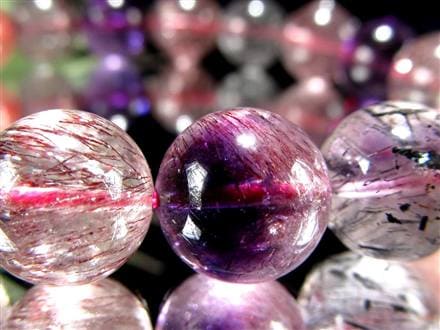 スーパーセブン ブレスレット ゲーサイト インクルージョン レピドクロサイト