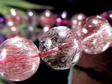 スーパーセブン ブレスレット ゲーサイト インクルージョン レピドクロサイト