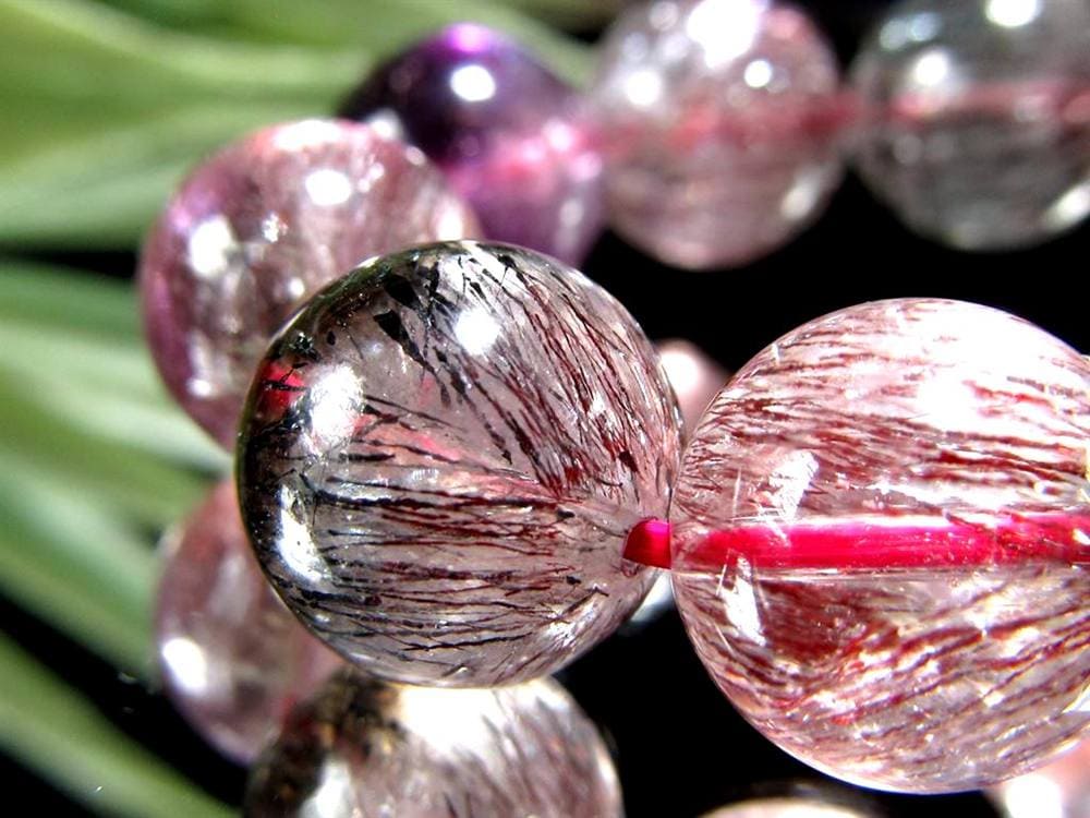 スーパーセブン ブレスレット ゲーサイト インクルージョン レピドクロサイト