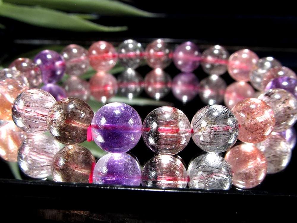 スーパーセブン ブレスレット ゲーサイト インクルージョン レピドクロサイト