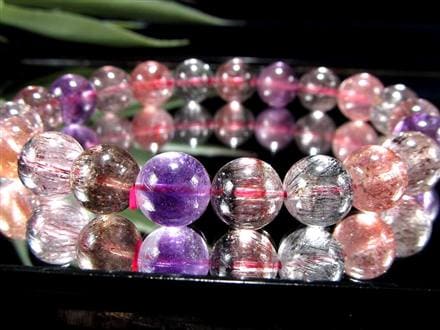 スーパーセブン ブレスレット ゲーサイト インクルージョン レピドクロサイト