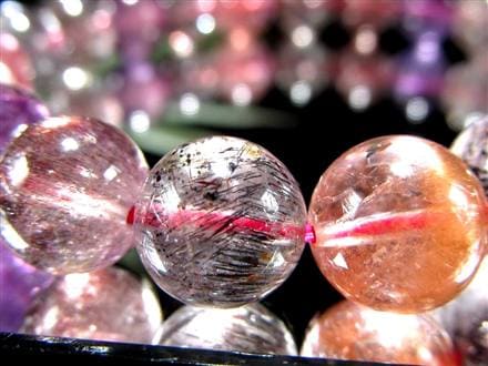 スーパーセブン ブレスレット ゲーサイト インクルージョン レピドクロサイト