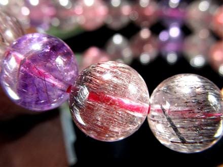 スーパーセブン ブレスレット ゲーサイト インクルージョン レピドクロサイト