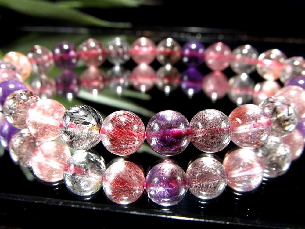 スーパーセブン ブレスレット ゲーサイト インクルージョン レピドクロサイト