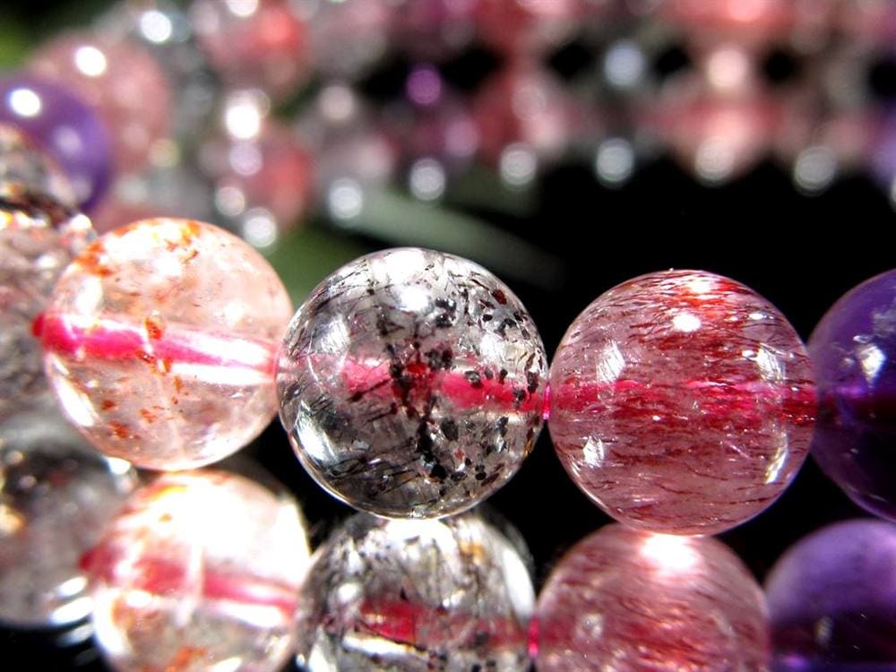 スーパーセブン ブレスレット ゲーサイト インクルージョン レピドクロサイト