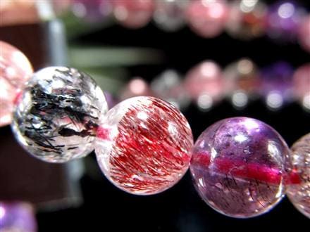 スーパーセブン ブレスレット ゲーサイト インクルージョン レピドクロサイト