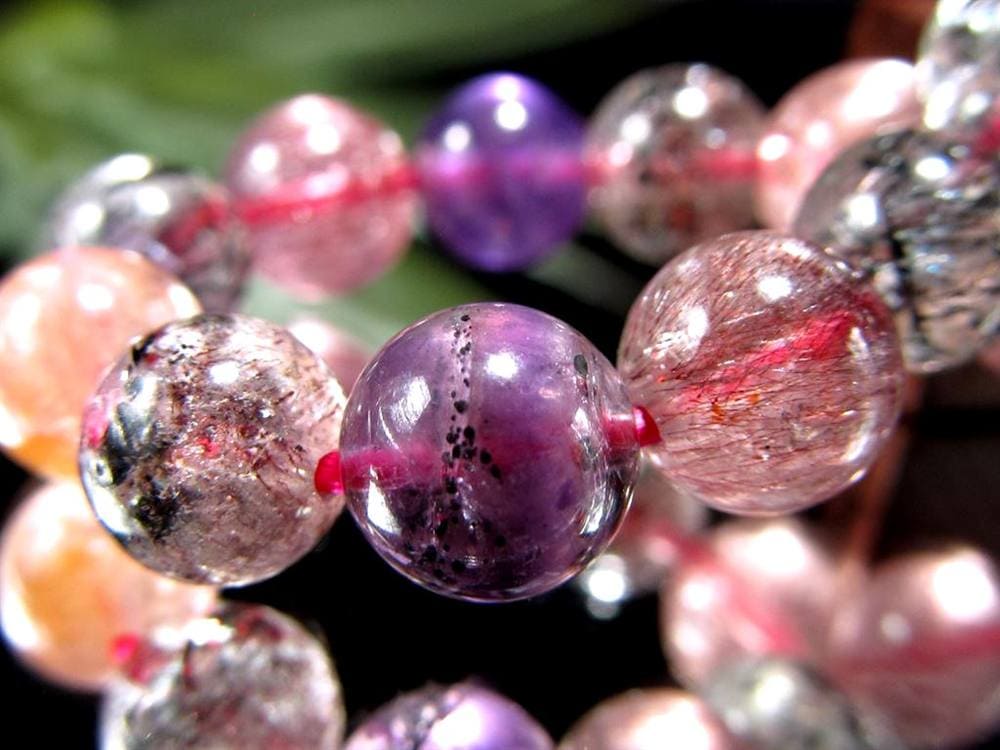 スーパーセブン ブレスレット ゲーサイト インクルージョン レピドクロサイト