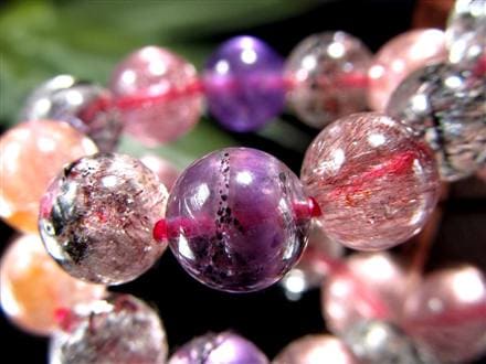 スーパーセブン ブレスレット ゲーサイト インクルージョン レピドクロサイト