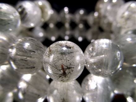 ブルールチルクォーツ ブレスレット ガーデンルチルクォーツ ルチルレイテッドクォーツ サゲニティック