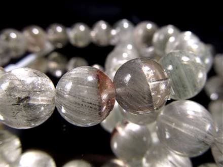 ブルールチルクォーツ ブレスレット ガーデンルチルクォーツ ルチルレイテッドクォーツ サゲニティック