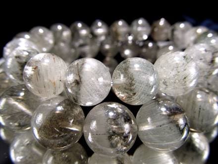 ブルールチルクォーツ ブレスレット ガーデンルチルクォーツ ルチルレイテッドクォーツ サゲニティック