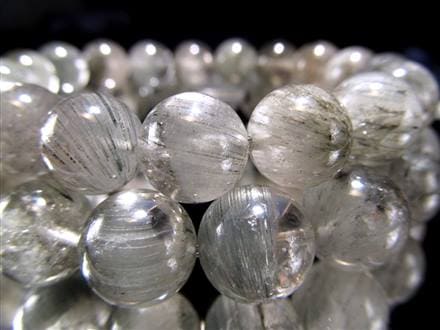 ブルールチルクォーツ ブレスレット ガーデンルチルクォーツ ルチルレイテッドクォーツ サゲニティック