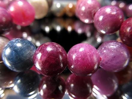 コランダム サファイア ブレスレット ルビー 宝石