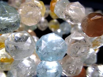 トパーズ 黄玉 スターカット ブレスレット シャンパントパーズ