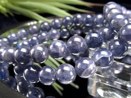 アイオライト きんせい石 ブレスレット Iolite 菫青石