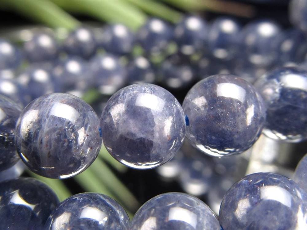 アイオライト きんせい石 ブレスレット Iolite 菫青石