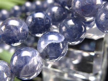 アイオライト きんせい石 ブレスレット Iolite 菫青石