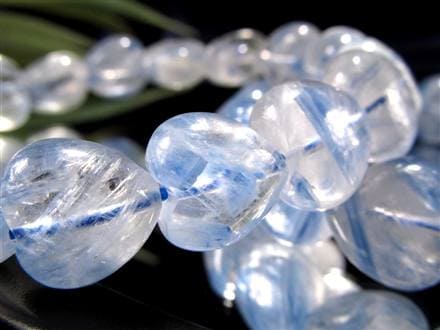 カイヤナイト 藍晶石 ブレスレット カヤナイト ハート