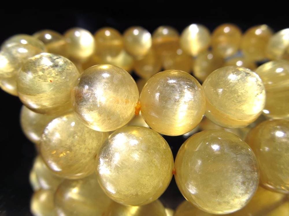 マイカ 雲母 ゴールデンマイカ フロゴパイト ブレスレット